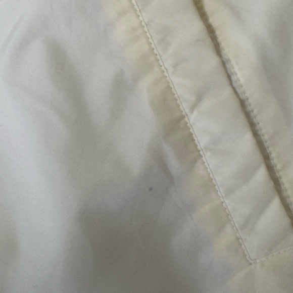 Rare Vintage Tommy Hilfiger Sports Big Puffer Cream Nylon Winter Size 16 Jacket - Picture 7 of 11